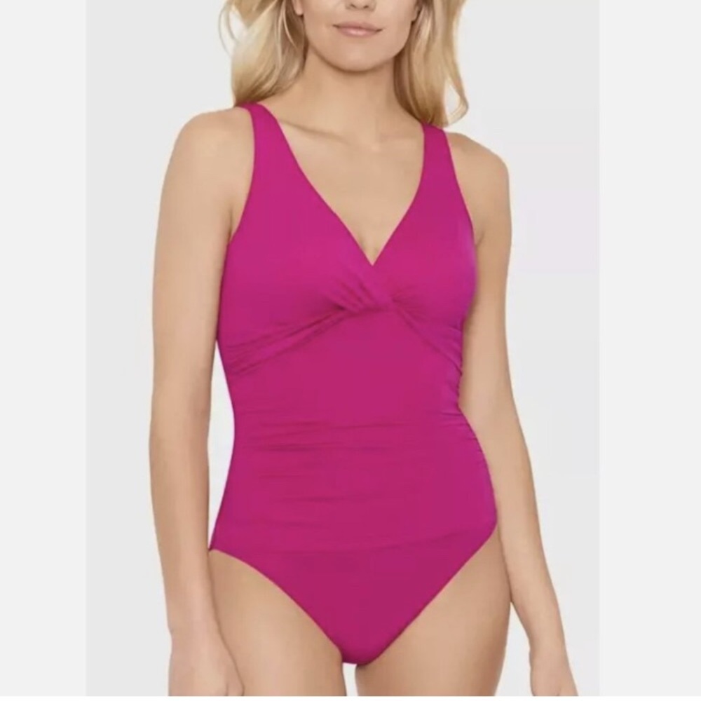 Lauren Ralph Lauren Beach Club Solid Swimsuit